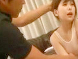 Japanese Beauty Sexually Escaping in Nippon XXX Transparent Swimsuit